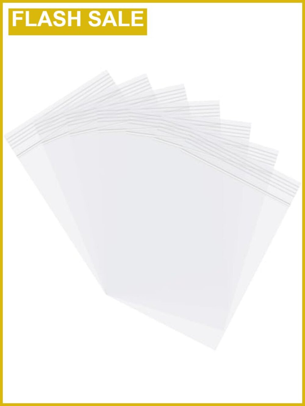 200 Pcs 1.5x2.36" Clear Zip Bags Small Plastic Storage for Jewelry